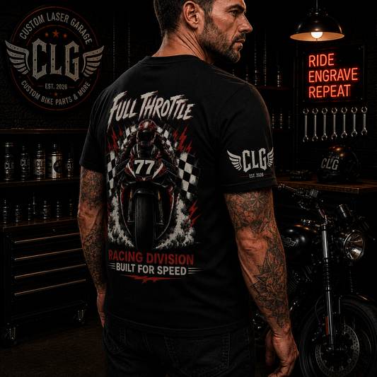 Full Throttle – Apex 77 Racing T-Shirt