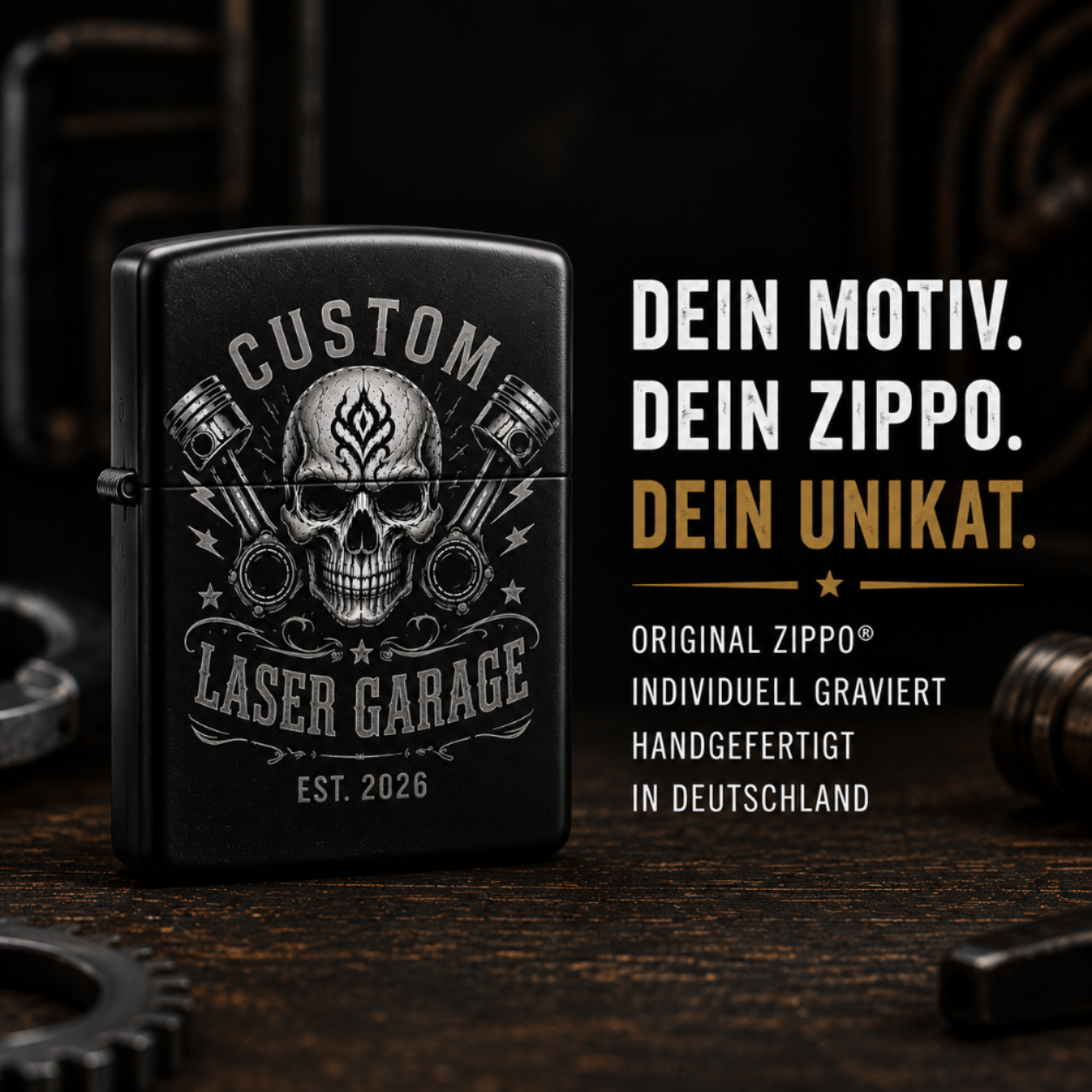 CLG Built Not Bought Zippo