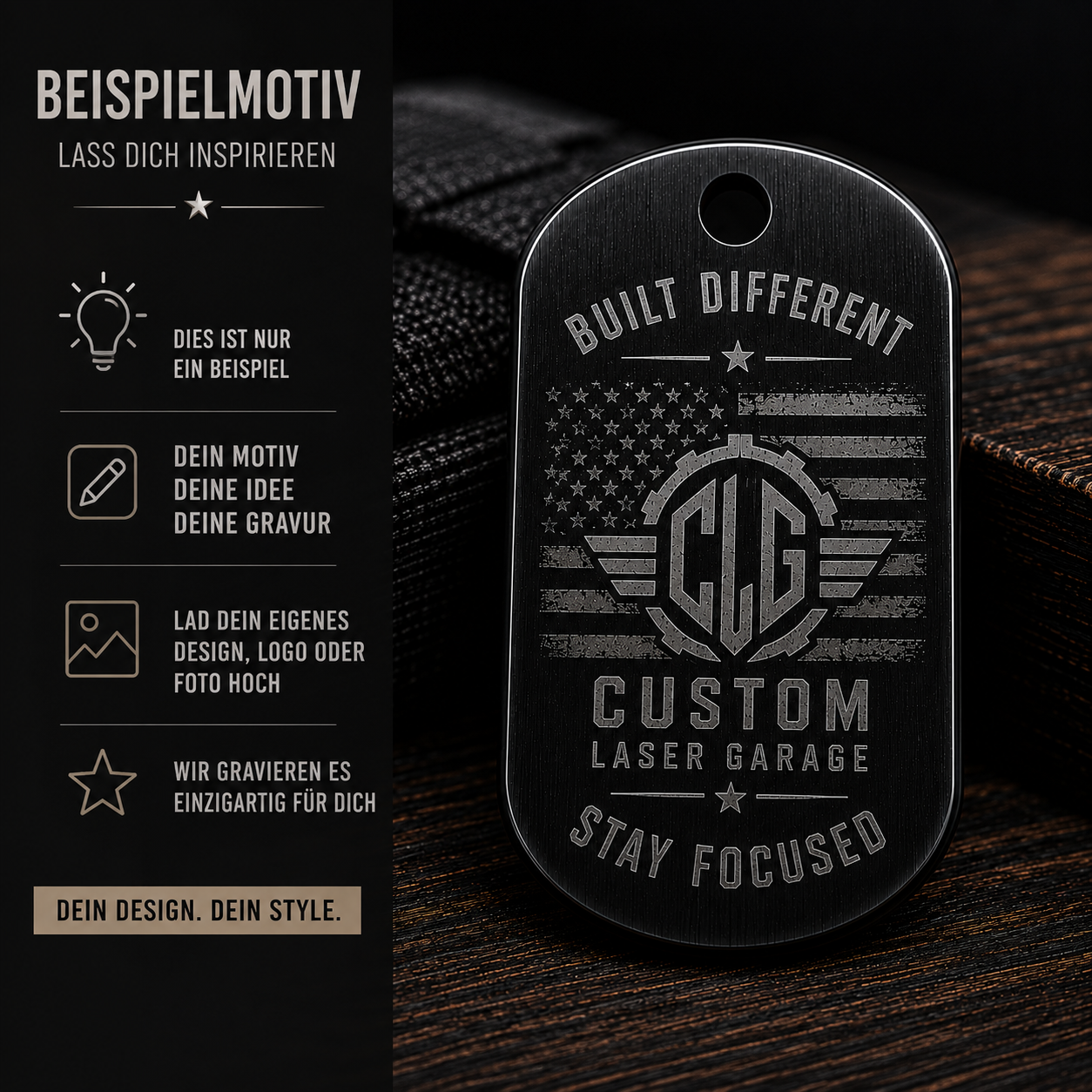 CLG Custom Military Dog Tags