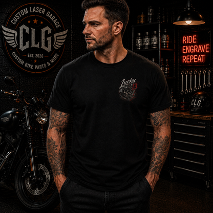 Lucky 13 – Road Reaper Biker T-Shirt